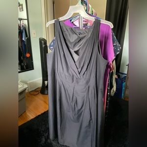 Lands End Black Dress